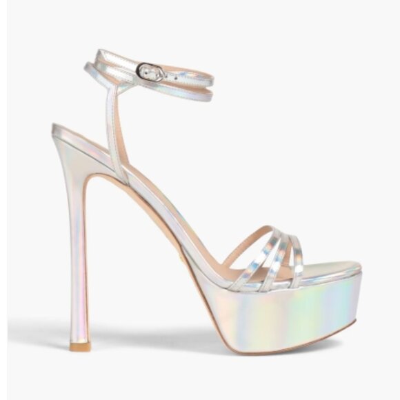 Stuart Weitzman - Soiree Platform Sandals | Women's 7 B - Picture 2 of 5